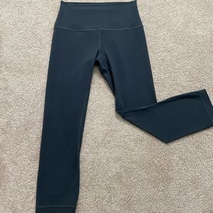 Lululemon Align Leggings 21 inch inseam (cropped) cobalt. Open to offers.